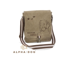 Canvas Tasche " Buddy" Drahthaar Vizsla