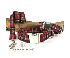 Hundeleine Tartan Punk - Schottenkaro