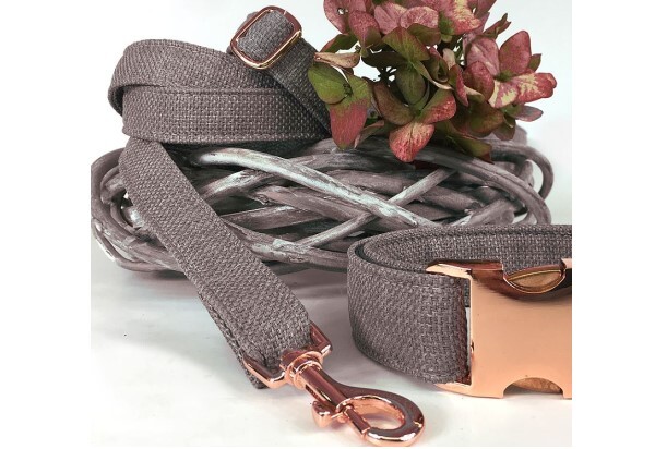 Hundeleine my lovely colours - mauve City Vario 120 cm 2...