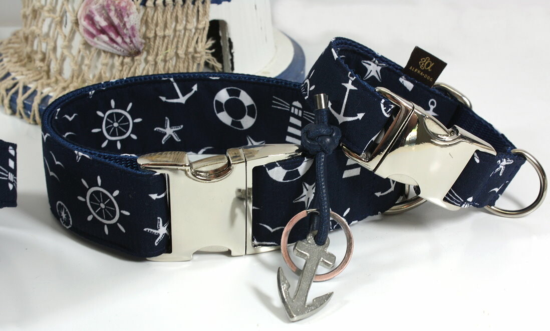 Hundehalsband " Summer Holiday " 3 cm 28-39 cm...