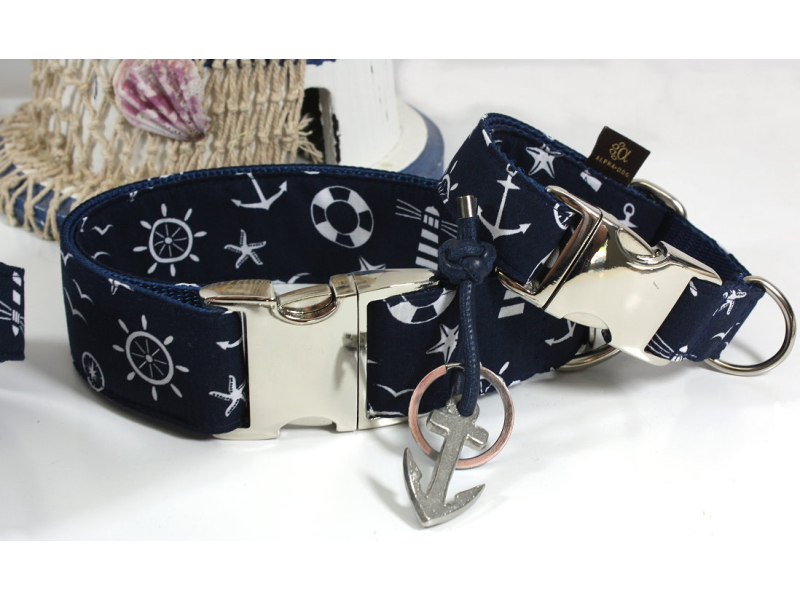 Hundehalsband " Summer Holiday &quo box