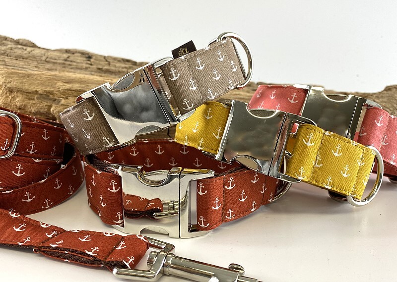Hundehalsband Anchor div. Farben