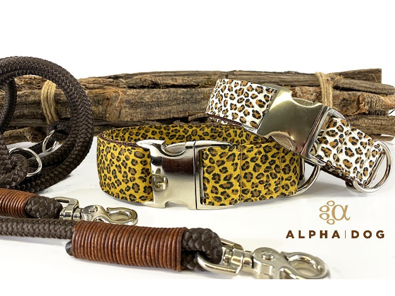 Halsband animalprint Leopard