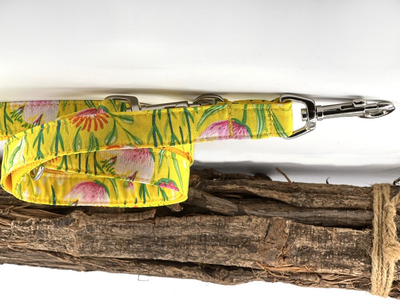 Hundeleine Spring Flowers Comfortleine 2 cm / 200 cm
