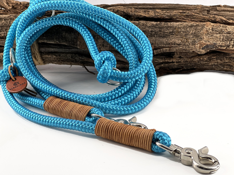 Tauleine oceanblue - Wickelage Leder 10m box