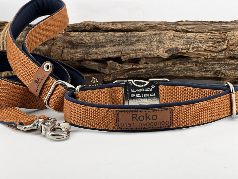 Halsband SOFTLINE mit Patch Namen opt.Telefonnummer...