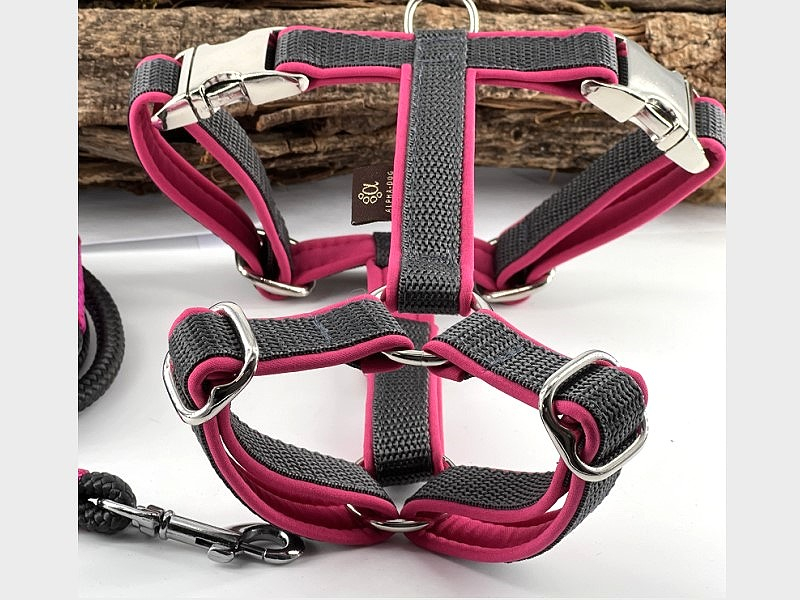 Hundegeschirr SOFTLINE mit Softshell gep box