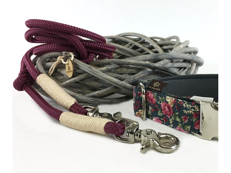 Segeltauleine berry- Wicklung creme 8mm  box