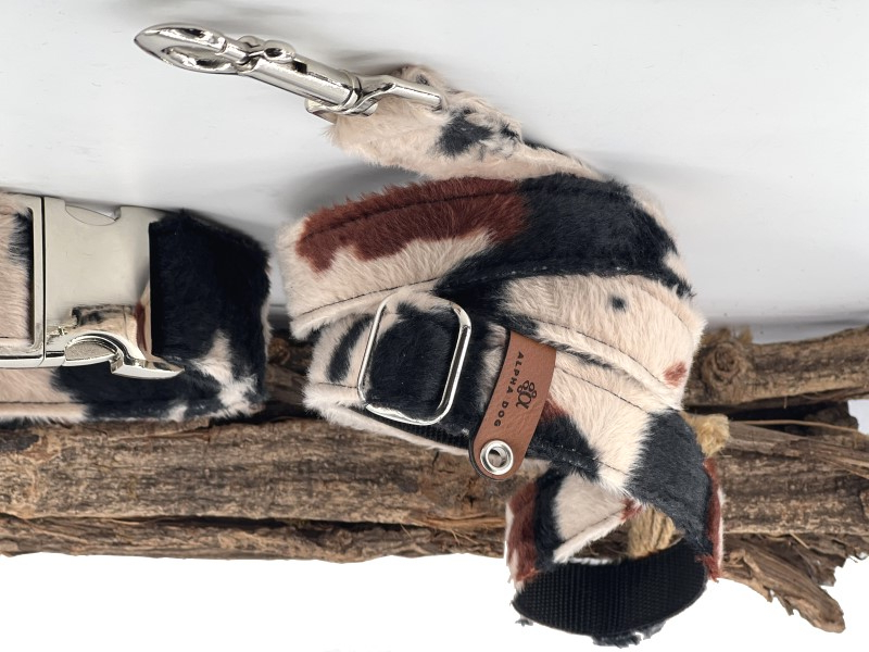 Hundeleine Kuh Design 3 cm Comfort 200 c box