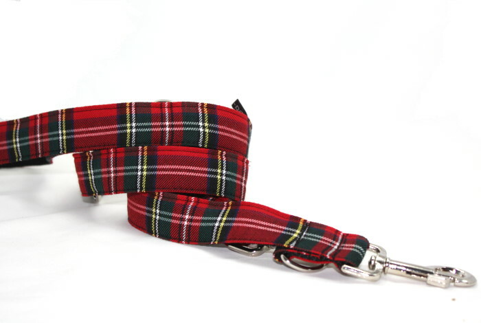 Welpenleine Tartan Schottenkaro