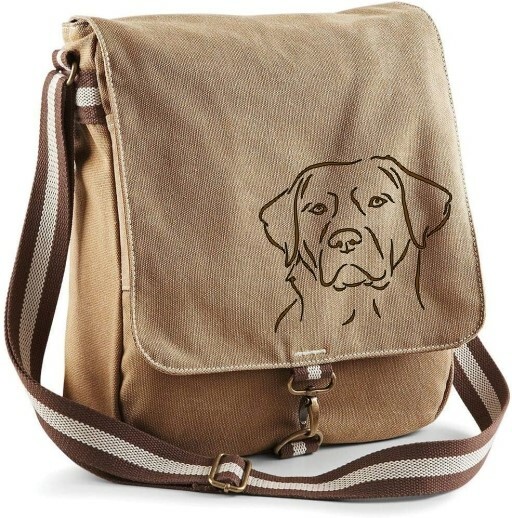 Canvas Tasche " Buddy" Labrador