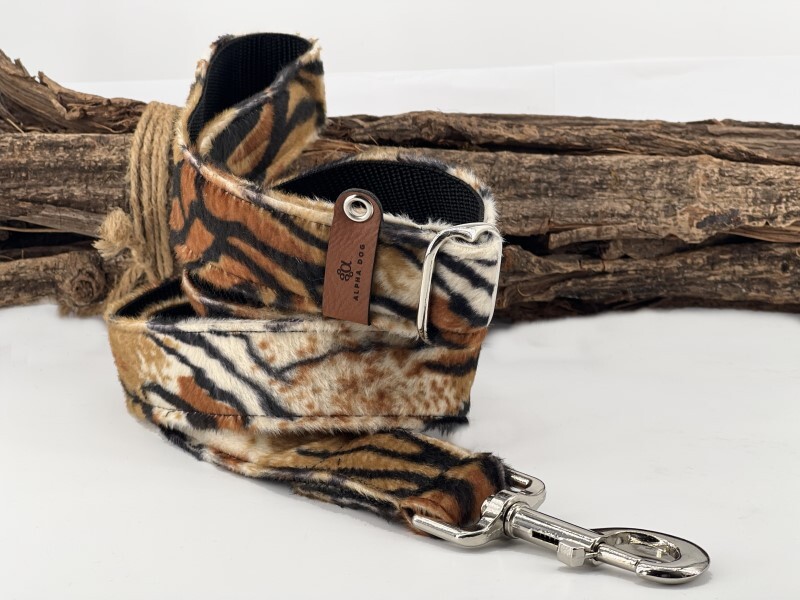 Hundeleine Tiger 2,5 cm Comfort 200 cm