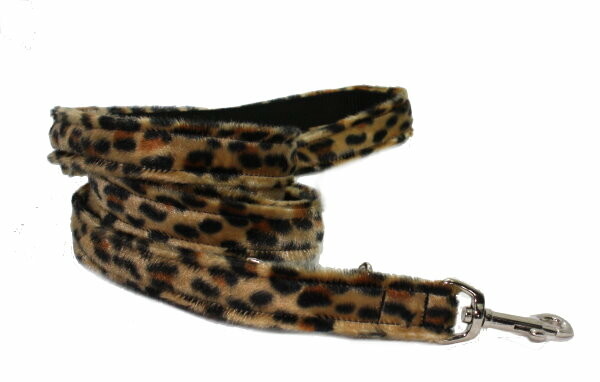 Hundeleine Panther dark Comfort 200 cm 2 cm