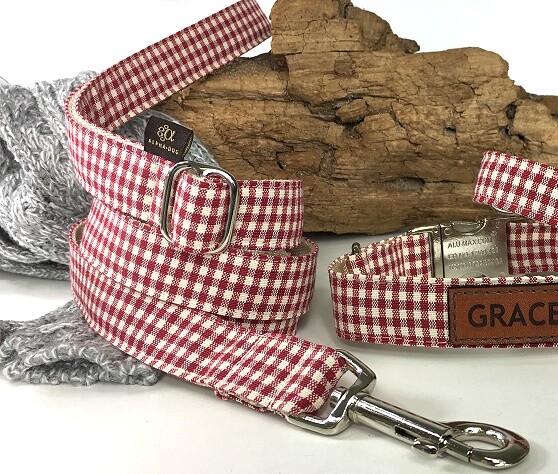 Hundeleine Country Life  rot 2 cm Comfort 200 cm