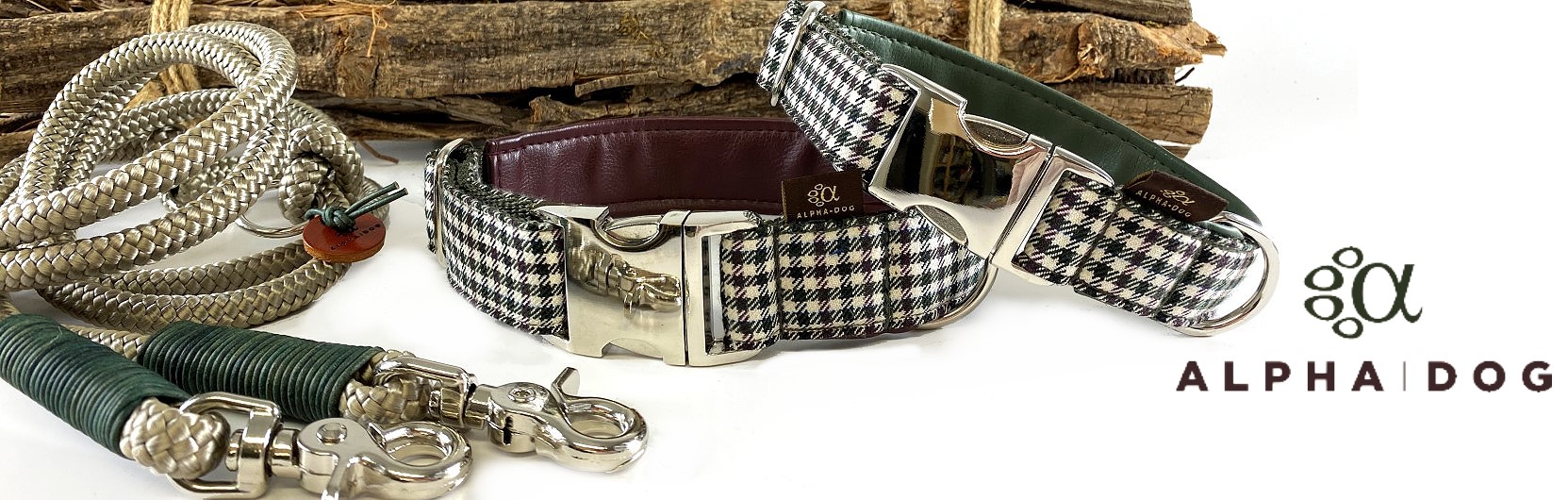 Halsbänder & Leinen in außergewöhnlichen Designs und hochwertiger Ver